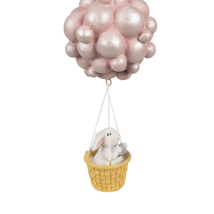 CLAYRE & EEF  Mongolfiera Con Palloncini E Coniglietto 22 cm