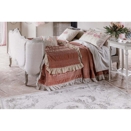 BLANC MARICLÒ Tappeto Jacquard "AUBUSSON"