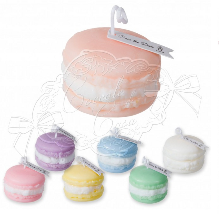 COCCOLE DI CASA Candelina Macaron Profumata SWEET TIME con Scatolina