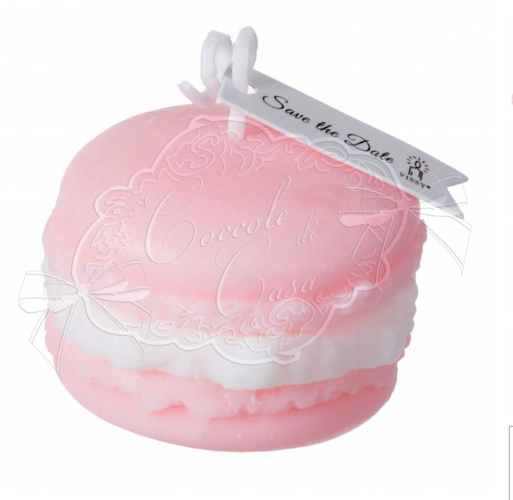 COCCOLE DI CASA Candelina Macaron Profumata SWEET TIME con Scatolina