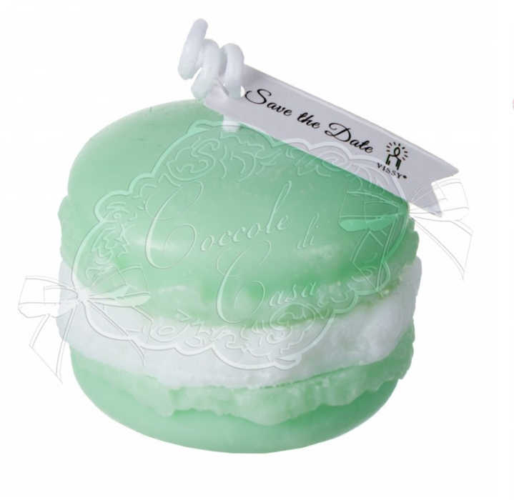 COCCOLE DI CASA Candelina Macaron Profumata SWEET TIME con Scatolina