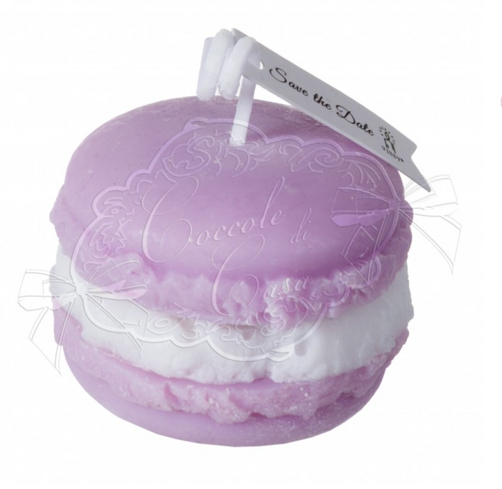 COCCOLE DI CASA Candelina Macaron Profumata SWEET TIME con Scatolina