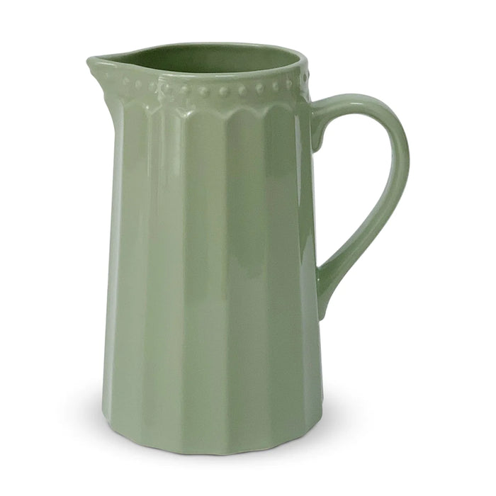 GREEN JUG H 17x10,3 CM 1 LT