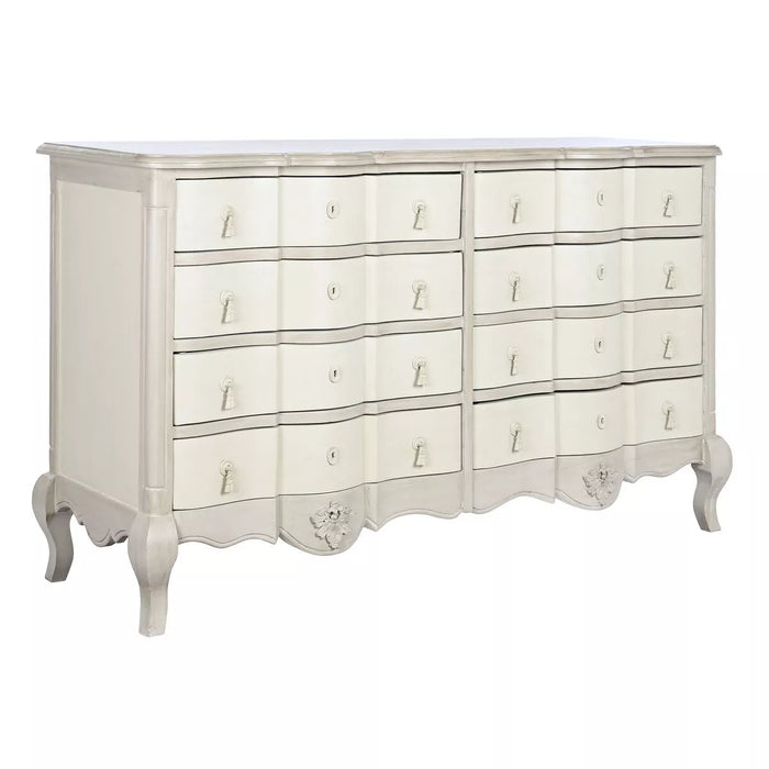 BLANC MARICLÒ Cassettiera Shabby in Legno